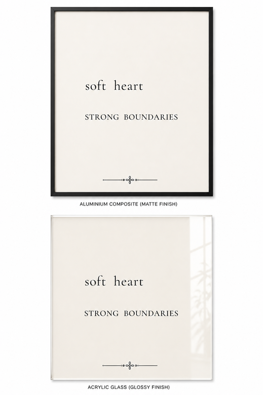 Soft Heart, Strong Boundaries