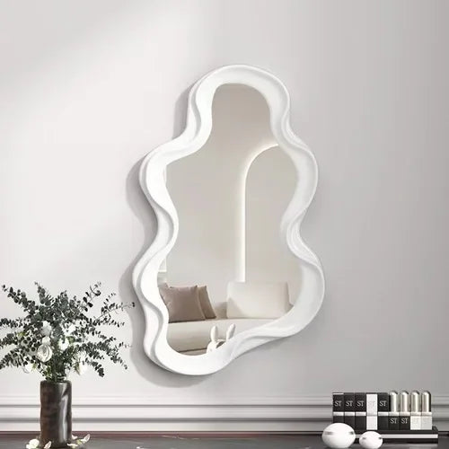 Elara Sculptural Wave Mirror