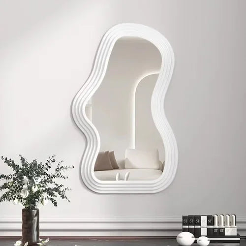Elara Sculptural Wave Mirror
