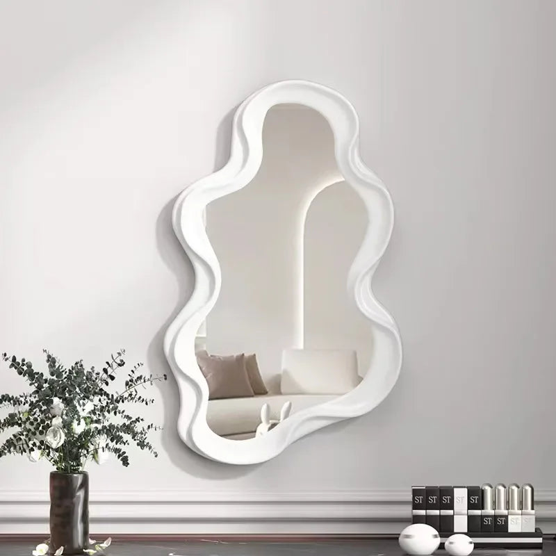 Elara Sculptural Wave Mirror