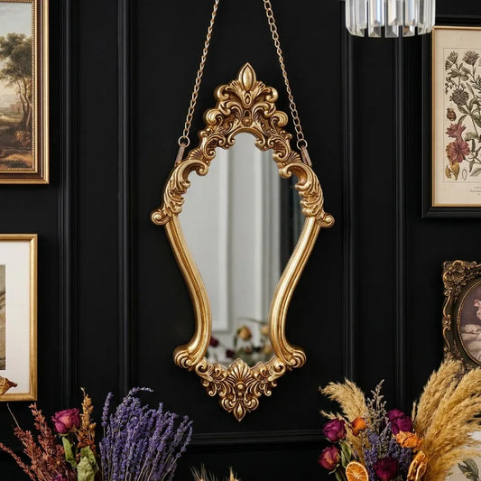 Eloise Ornate Gold Wall Mirror