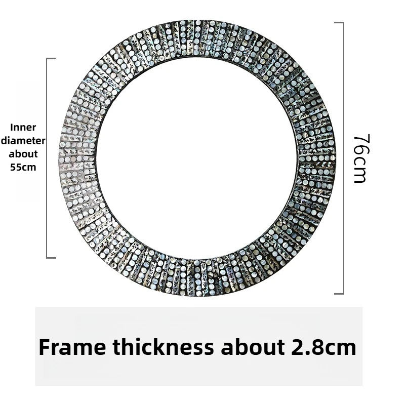 Selene Pearl Mosaic Wall Mirror