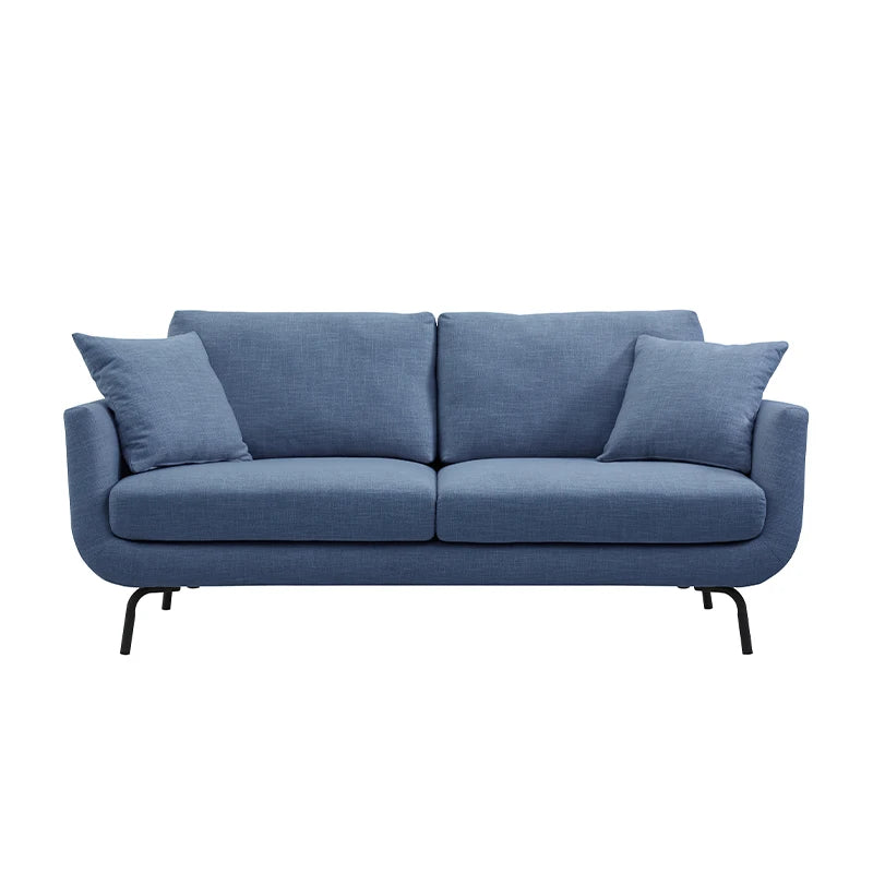 Mila Contemporary 2-Seater Sofa – Ivory