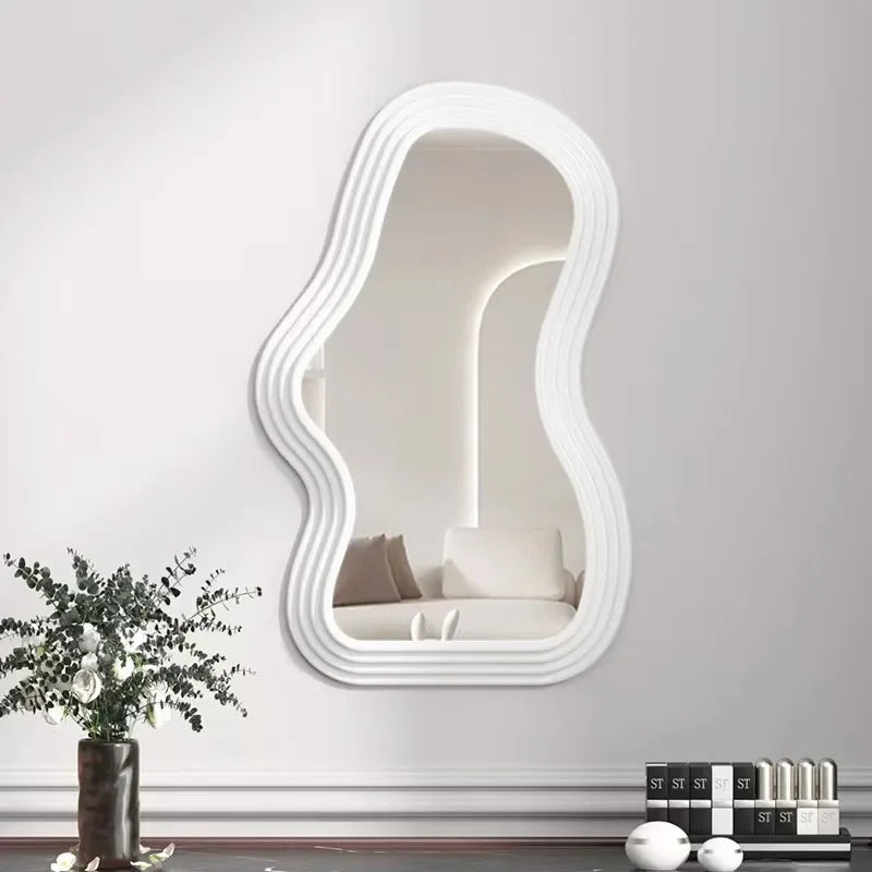 Elara Sculptural Wave Mirror