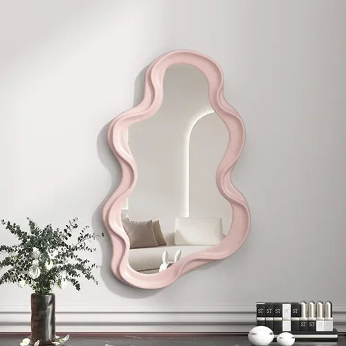 Elara Sculptural Wave Mirror